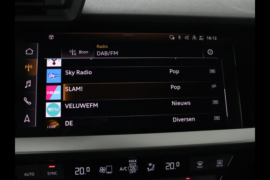 Audi A3 30 TFSI Advanced Edition | Sportstoelen | Carplay | Audi Sound | Parkeerhulp | Full LED | Navigatie | Virtual Cockpit | Climate control | Bluetooth | Cruise control