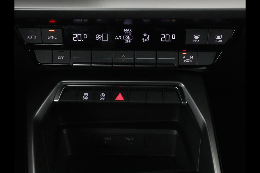 Audi A3 30 TFSI Advanced Edition | Sportstoelen | Carplay | Audi Sound | Parkeerhulp | Full LED | Navigatie | Virtual Cockpit | Climate control | Bluetooth | Cruise control
