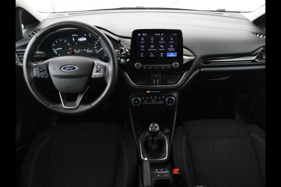 Ford Fiesta 1.0 EcoBoost Hybrid Titanium X | Carplay | Camera | Climate control | Keyless | Full LED | Cruise control | Bluetooth | Park Assist | Getint glas | Origineel NL