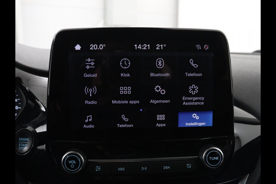 Ford Fiesta 1.0 EcoBoost Hybrid Titanium X | Carplay | Camera | Climate control | Keyless | Full LED | Cruise control | Bluetooth | Park Assist | Getint glas | Origineel NL