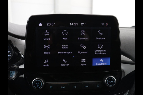 Ford Fiesta 1.0 EcoBoost Hybrid Titanium X | Carplay | Camera | Climate control | Keyless | Full LED | Cruise control | Bluetooth | Park Assist | Getint glas | Origineel NL