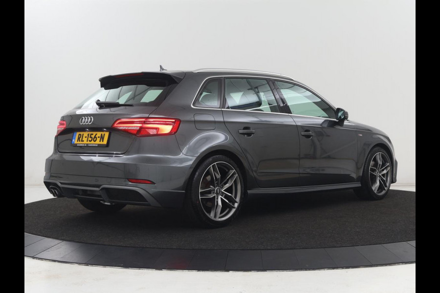 Audi A3 1.5 TFSI Sport S Line Edition | Trekhaak | Half leder | Full LED | Navigatie | Bluetooth | Sportstoelen | Parkeerhulp | Climate control | Cruise control | 18'' | Origineel NL | S Line