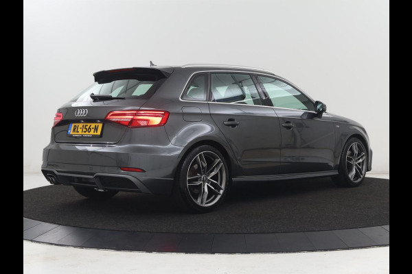 Audi A3 1.5 TFSI Sport S Line Edition | Trekhaak | Half leder | Full LED | Navigatie | Bluetooth | Sportstoelen | Parkeerhulp | Climate control | Cruise control | 18'' | Origineel NL | S Line