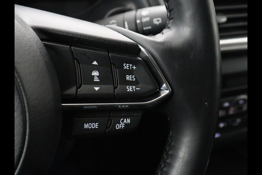 Mazda 3 2.0 SkyActiv-G 120 GT-M | Head-Up | Leder | Stoelverwarming | Adaptive cruise | Camera | Stuurverwarming | Bose Sound | Navigatie | Full LED | Keyless | Parkeerhulp | Climate control