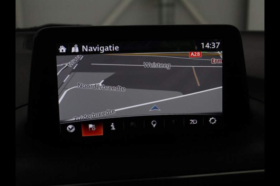 Mazda 3 2.0 SkyActiv-G 120 GT-M | Head-Up | Leder | Stoelverwarming | Adaptive cruise | Camera | Stuurverwarming | Bose Sound | Navigatie | Full LED | Keyless | Parkeerhulp | Climate control