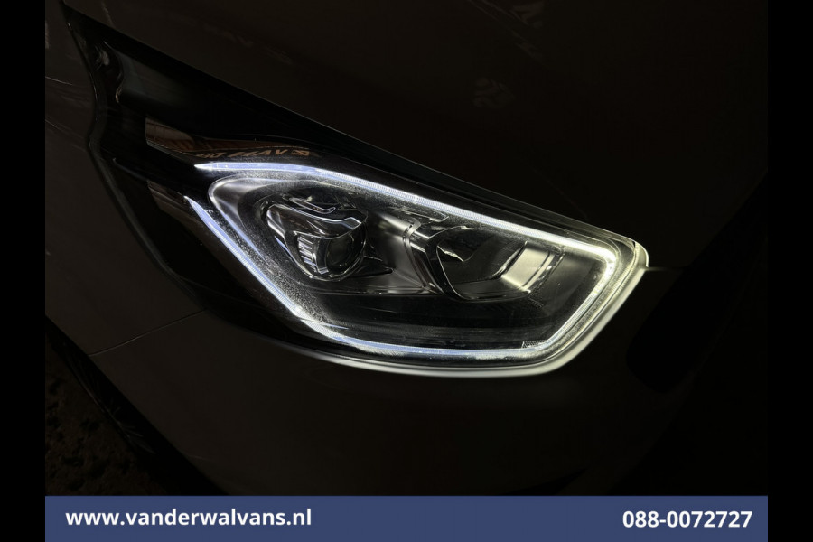 Ford Transit Custom 2.0 TDCI 130pk L2H1 Euro6 Airco | LED | Cruisecontrol | Verwarmde voorruit | Parkeersensoren Bijrijdersbank, 2800kg trekvermogen
