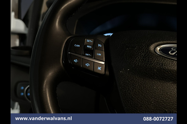 Ford Transit Custom 2.0 TDCI 130pk L2H1 Euro6 Airco | LED | Cruisecontrol | Verwarmde voorruit | Parkeersensoren Bijrijdersbank, 2800kg trekvermogen