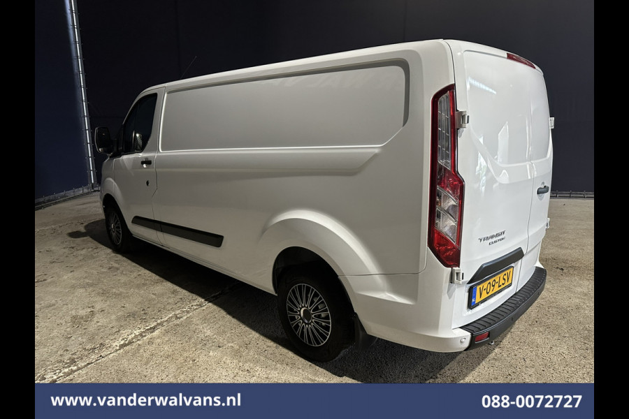 Ford Transit Custom 2.0 TDCI 130pk L2H1 Euro6 Airco | LED | Cruisecontrol | Verwarmde voorruit | Parkeersensoren Bijrijdersbank, 2800kg trekvermogen