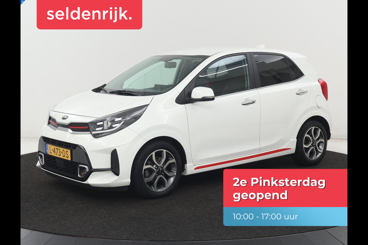 Kia Picanto 1.0 DPi GT-Line | Leder | Carplay | Camera | Navigatie | Cruise control | Climate control | Keyless | Bluetooth | DAB | 1e eigenaar | 63.500km NAP