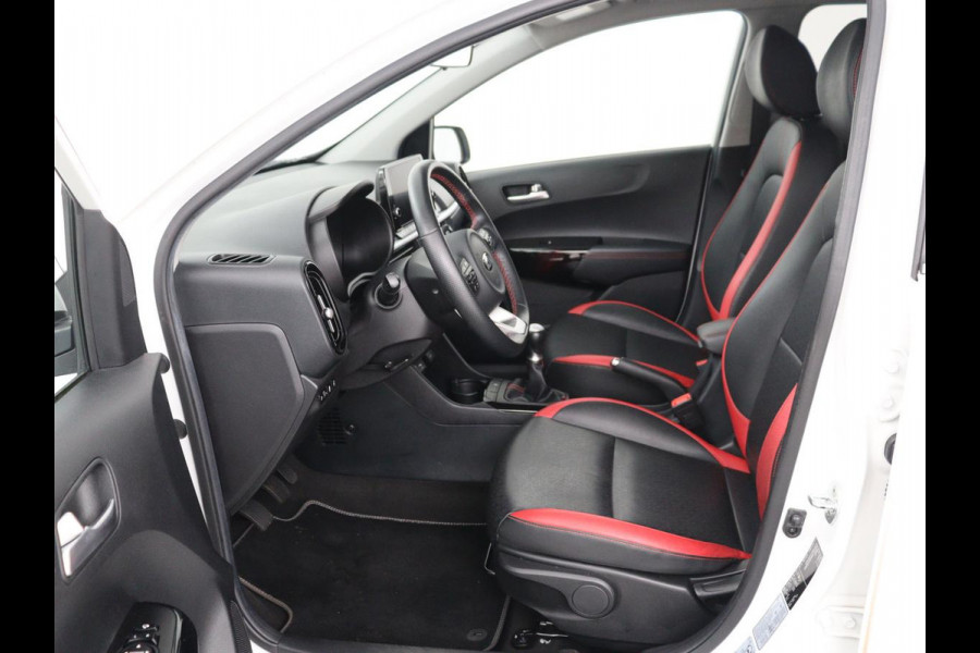 Kia Picanto 1.0 DPi GT-Line | Leder | Carplay | Camera | Navigatie | Cruise control | Climate control | Keyless | Bluetooth | DAB | 1e eigenaar | 63.500km NAP