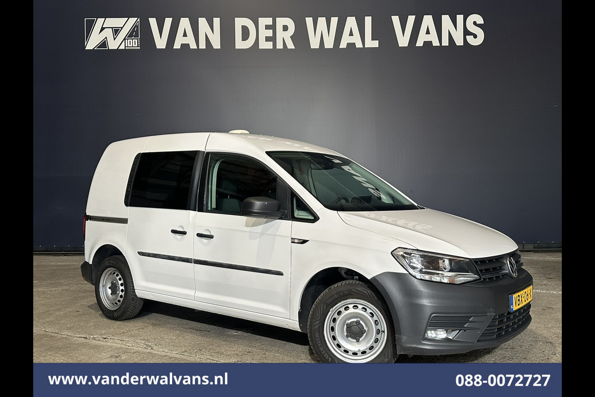 Volkswagen Caddy 2.0 TDI L1H1 Euro6 Airco | Camera | Cruisecontrol | Trekhaak Verwarmde Voorruit, Zijdeur, Parkeersensoren