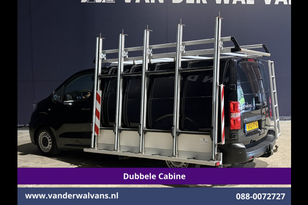 Opel Vivaro 2.0 CDTI 123pk L3H1 Glasresteel Dubbele cabine Euro6 Airco | 5-Zits | Camera | Navigatie | Apple Carplay Android Auto, Cruisecontrol, 2500kg Trekhaak, Parkeersensoren