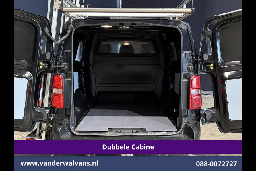 Opel Vivaro 2.0 CDTI 123pk L3H1 Glasresteel Dubbele cabine Euro6 Airco | 5-Zits | Camera | Navigatie | Apple Carplay Android Auto, Cruisecontrol, 2500kg Trekhaak, Parkeersensoren