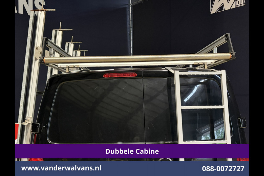 Opel Vivaro 2.0 CDTI 123pk L3H1 Glasresteel Dubbele cabine Euro6 Airco | 5-Zits | Camera | Navigatie | Apple Carplay Android Auto, Cruisecontrol, 2500kg Trekhaak, Parkeersensoren