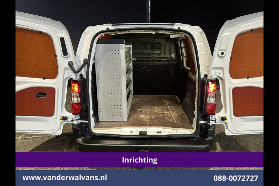 Peugeot Partner 1.5 BlueHDI 102pk L1H1 inrichting Euro6 Airco | Camera | Navigatie | Apple Carplay Trekhaak, Cruisecontrol, Android Auto, Parkeersensoren