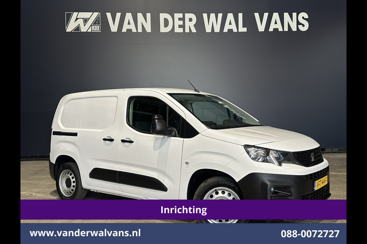 Peugeot Partner 1.5 BlueHDI 102pk L1H1 Inrichting Euro6 Airco | Camera | Navigatie | Apple Carplay | Cruisecontrol Android Auto, Trekhaak, Parkeersensoren