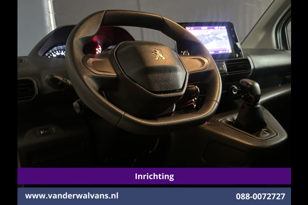 Peugeot Partner 1.5 BlueHDI 102pk L1H1 Inrichting Euro6 Airco | Camera | Navigatie | Apple Carplay | Cruisecontrol Android Auto, Trekhaak, Parkeersensoren