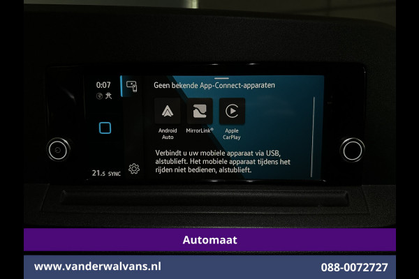 Volkswagen Caddy Cargo Maxi 2.0 TDI 123pk Automaat L2H1 Euro6 Airco | Apple Carplay | Cruisecontrol | 1500kg Trekhaak Android Auto, Parkeersensoren, Zijdeur