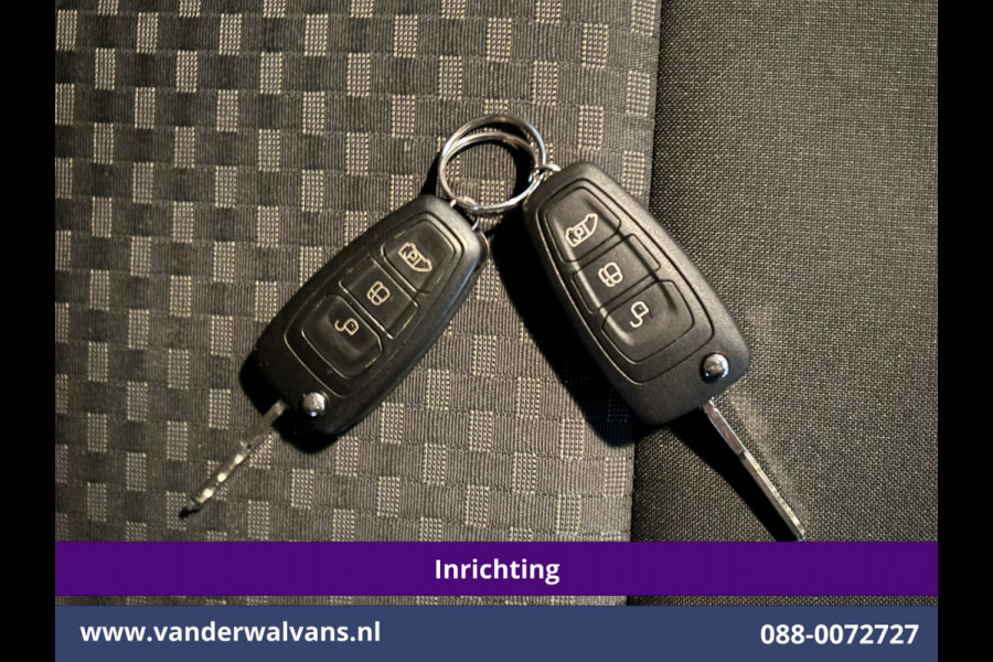 Ford Transit Custom 2.0 TDCI 130pk L2H1 Inrichting Euro6 Airco | Camera | Omvormer | LED | Cruisecontrol | Verwarmde voorruit Parkeersensoren, 2800kg trekvermogen, Bijrijdersbank