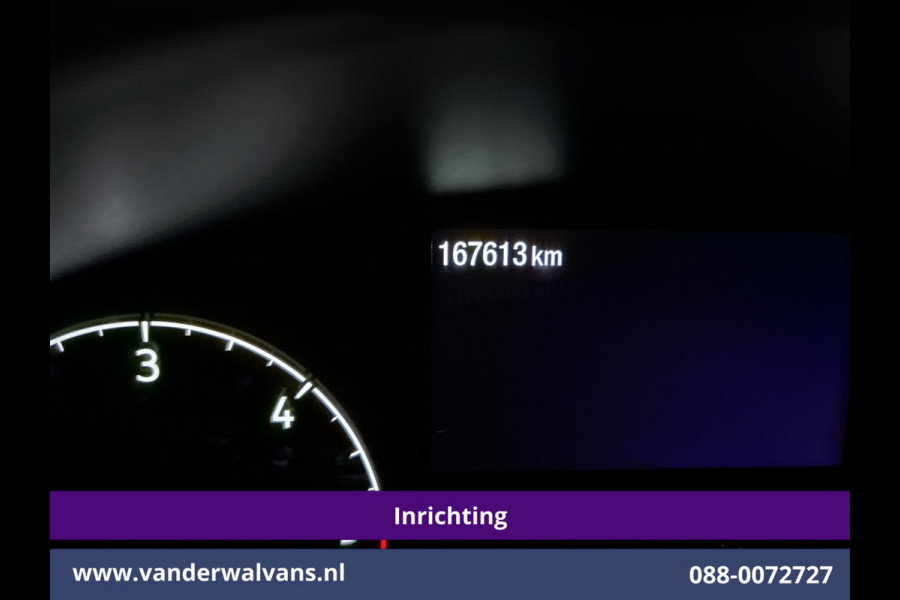 Ford Transit Custom 2.0 TDCI 130pk L2H1 Inrichting Euro6 Airco | Camera | Omvormer | LED | Cruisecontrol | Verwarmde voorruit Parkeersensoren, 2800kg trekvermogen, Bijrijdersbank
