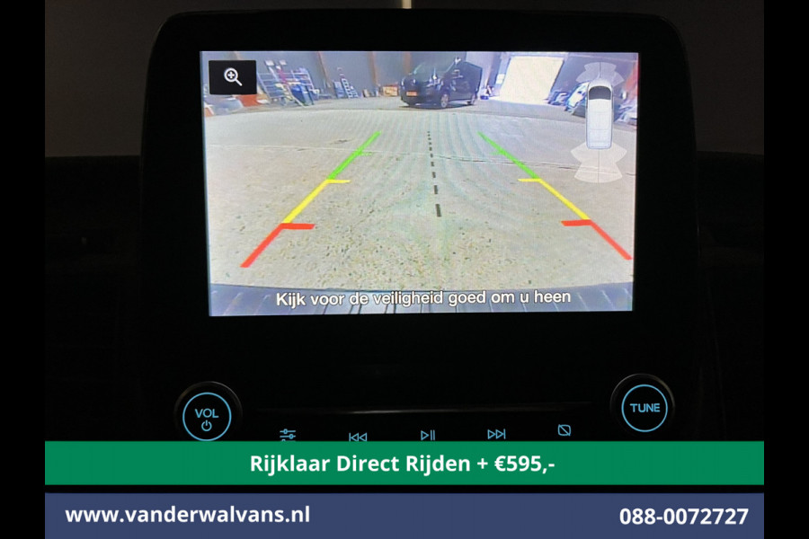 Ford Transit Custom 2.0 TDCI L2H1 Euro6 Airco | Camera | Android auto | Cruisecontrol | Parkeersensoren verwarmde voorruit, bijrijdersbank, 2800kg trekvermogen