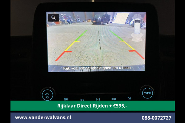 Ford Transit Custom 2.0 TDCI L2H1 Euro6 Airco | Camera | Android auto | Cruisecontrol | Parkeersensoren verwarmde voorruit, bijrijdersbank, 2800kg trekvermogen