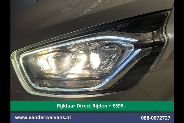 Ford Transit Custom 2.0 TDCI L2H1 Euro6 Airco | Camera | Android auto | Cruisecontrol | Parkeersensoren verwarmde voorruit, bijrijdersbank, 2800kg trekvermogen