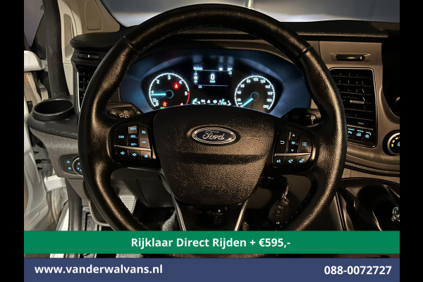 Ford Transit Custom 2.0 TDCI L2H1 Euro6 Airco | Camera | Android auto | Cruisecontrol | Parkeersensoren verwarmde voorruit, bijrijdersbank, 2800kg trekvermogen