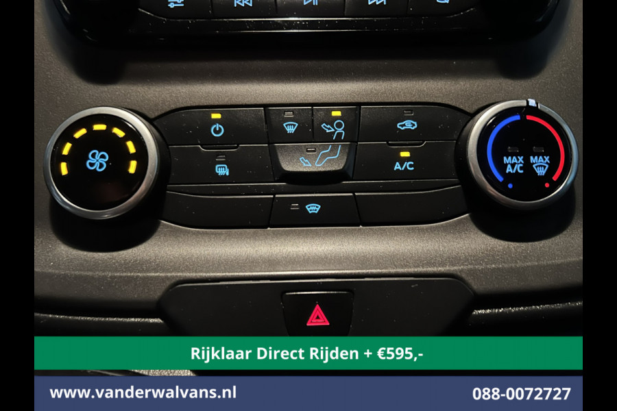Ford Transit Custom 2.0 TDCI L2H1 Euro6 Airco | Camera | Android auto | Cruisecontrol | Parkeersensoren verwarmde voorruit, bijrijdersbank, 2800kg trekvermogen