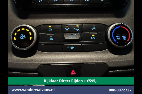 Ford Transit Custom 2.0 TDCI L2H1 Euro6 Airco | Camera | Android auto | Cruisecontrol | Parkeersensoren verwarmde voorruit, bijrijdersbank, 2800kg trekvermogen
