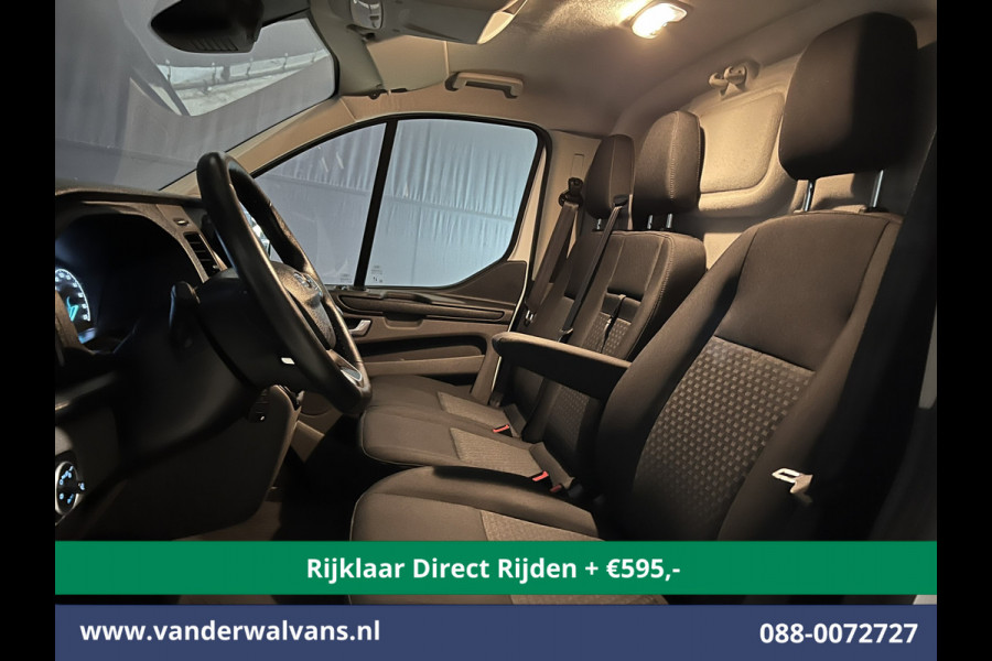 Ford Transit Custom 2.0 TDCI L2H1 Euro6 Airco | Camera | Android auto | Cruisecontrol | Parkeersensoren verwarmde voorruit, bijrijdersbank, 2800kg trekvermogen