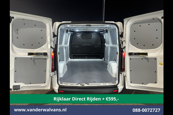 Ford Transit Custom 2.0 TDCI L2H1 Euro6 Airco | Camera | Android auto | Cruisecontrol | Parkeersensoren verwarmde voorruit, bijrijdersbank, 2800kg trekvermogen