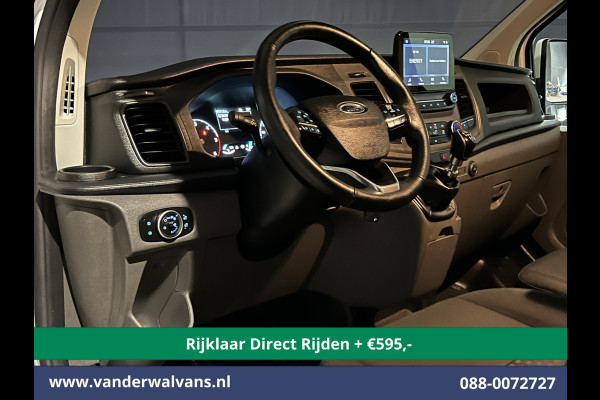 Ford Transit Custom 2.0 TDCI L2H1 Euro6 Airco | Camera | Android auto | Cruisecontrol | Parkeersensoren verwarmde voorruit, bijrijdersbank, 2800kg trekvermogen