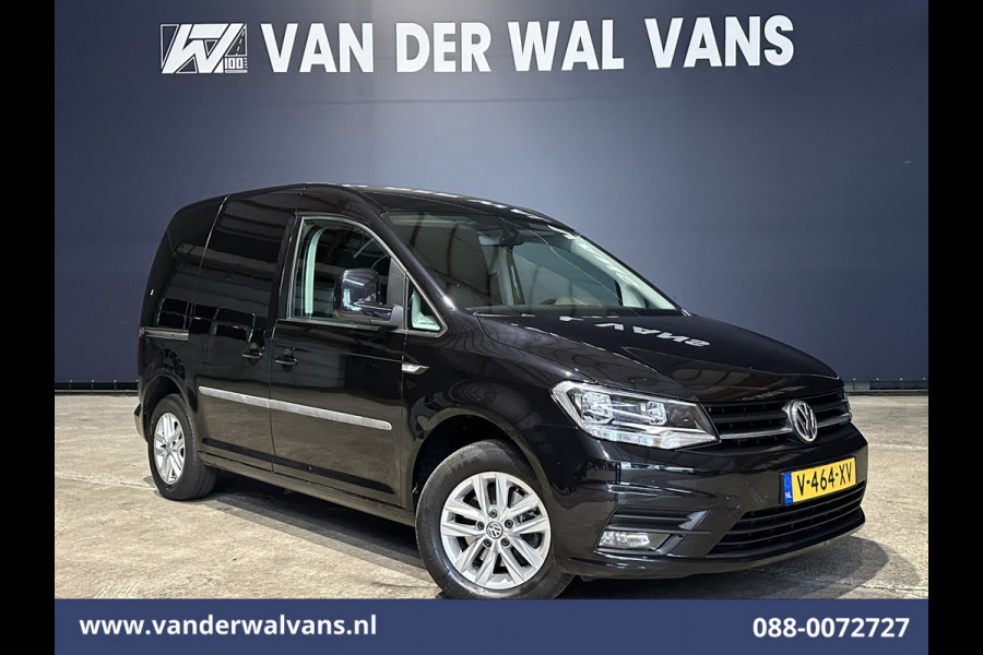 Volkswagen Caddy 2.0 TDI L1H1 Euro6 Airco | LM-velgen | Cruisecontrol | LED | 1400kg Trekhaak Parkeersensoren, Verwarmde voorruit