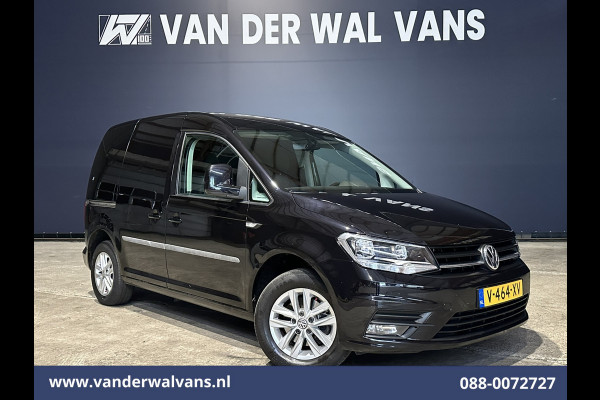 Volkswagen Caddy 2.0 TDI L1H1 Euro6 Airco | LM-velgen | Cruisecontrol | LED | 1400kg Trekhaak Parkeersensoren, Verwarmde voorruit