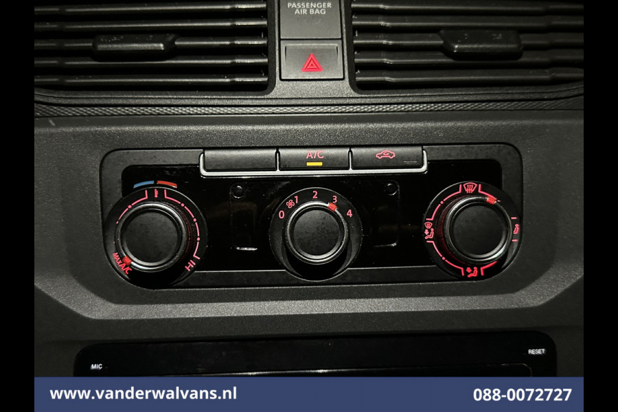 Volkswagen Caddy 2.0 TDI L1H1 Euro6 Airco | LM-velgen | Cruisecontrol | LED | 1400kg Trekhaak Parkeersensoren, Verwarmde voorruit