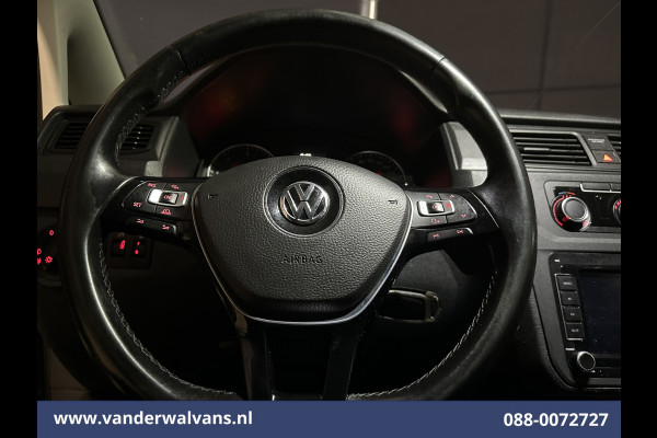 Volkswagen Caddy 2.0 TDI L1H1 Euro6 Airco | LM-velgen | Cruisecontrol | LED | 1400kg Trekhaak Parkeersensoren, Verwarmde voorruit
