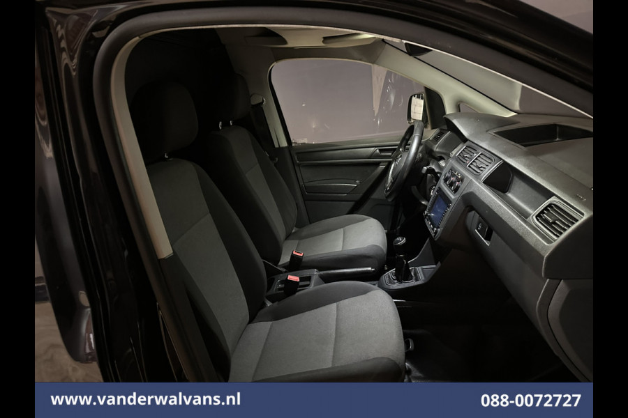 Volkswagen Caddy 2.0 TDI L1H1 Euro6 Airco | LM-velgen | Cruisecontrol | LED | 1400kg Trekhaak Parkeersensoren, Verwarmde voorruit