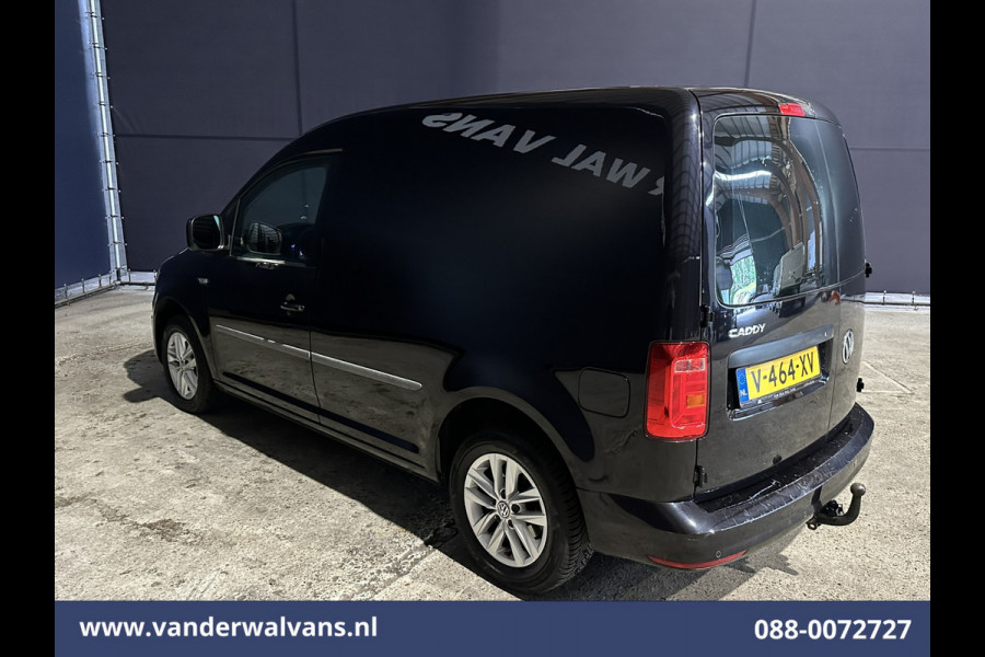 Volkswagen Caddy 2.0 TDI L1H1 Euro6 Airco | LM-velgen | Cruisecontrol | LED | 1400kg Trekhaak Parkeersensoren, Verwarmde voorruit