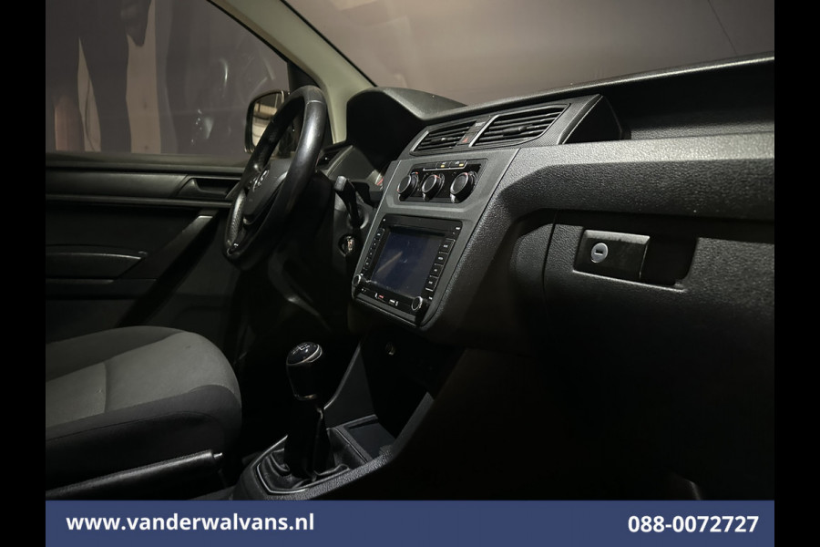Volkswagen Caddy 2.0 TDI L1H1 Euro6 Airco | LM-velgen | Cruisecontrol | LED | 1400kg Trekhaak Parkeersensoren, Verwarmde voorruit