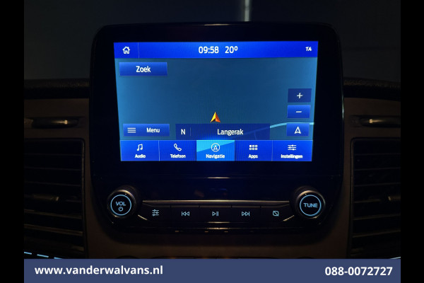 Ford Transit 2.0 TDCI 131pk L3H2 Euro6 Airco | Camera | Navigatie | Apple Carplay | LED | Cruisecontrol Parkeersensoren, Stoelverwarming, Verwarmde voorruit, Bijrijdersbank, 2500kg trekvermogen