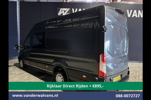 Ford Transit 2.0 TDCI 185pk L4H3 Dubbele Cabine Euro6 *Rijklaar Direct Rijden* Airco | 6-Zits | Camera | Cruisecontrol Parkeersensoren, 2800kg trekvermogen