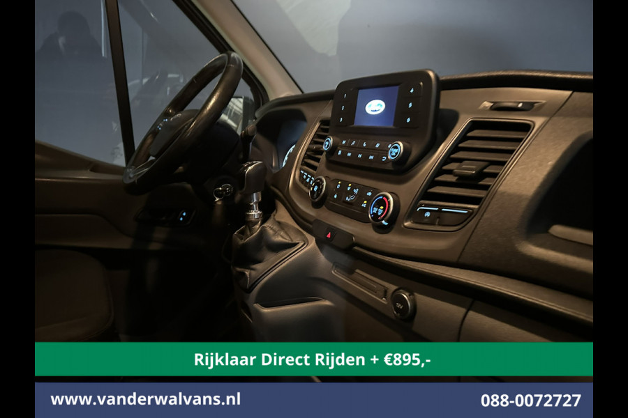 Ford Transit 2.0 TDCI 185pk L4H3 Dubbele Cabine Euro6 *Rijklaar Direct Rijden* Airco | 6-Zits | Camera | Cruisecontrol Parkeersensoren, 2800kg trekvermogen