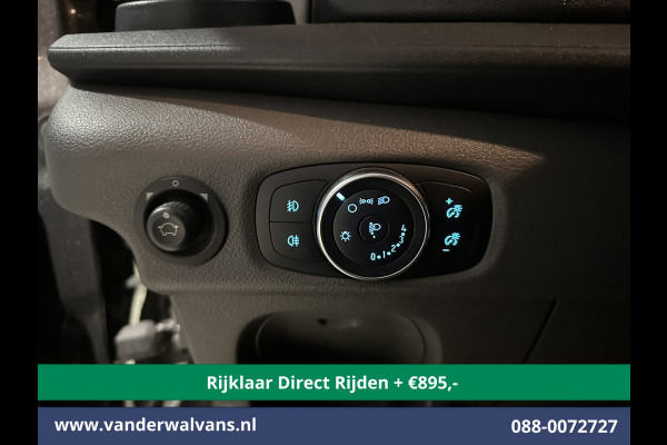 Ford Transit 2.0 TDCI 185pk L4H3 Dubbele Cabine Euro6 *Rijklaar Direct Rijden* Airco | 6-Zits | Camera | Cruisecontrol Parkeersensoren, 2800kg trekvermogen