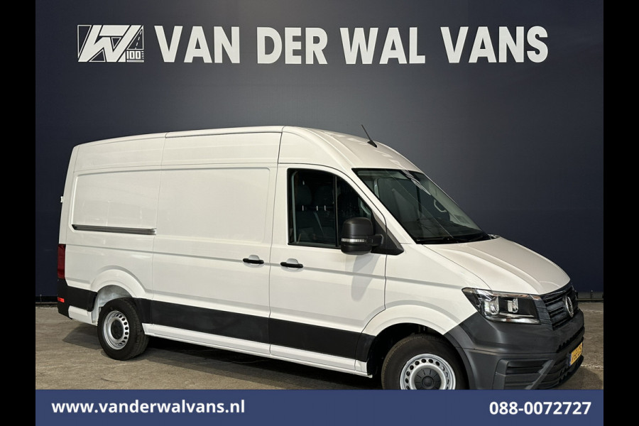 Volkswagen Crafter 2.0 TDI 140pk L3H3 L2H2 NIEUWSTAAT Euro6 Airco | Camera | Apple carplay | Android auto bijrijdersbank, 3000kg trekvermogen