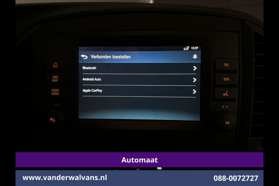 Mercedes-Benz Vito 114 CDI 136pk 9G-Tronic Automaat L3H1 Euro6 Airco | Camera | Apple Carplay Android Auto, Cruisecontrol, 2500kg Trekhaak, Parkeersensoren, Bijrijdersbank