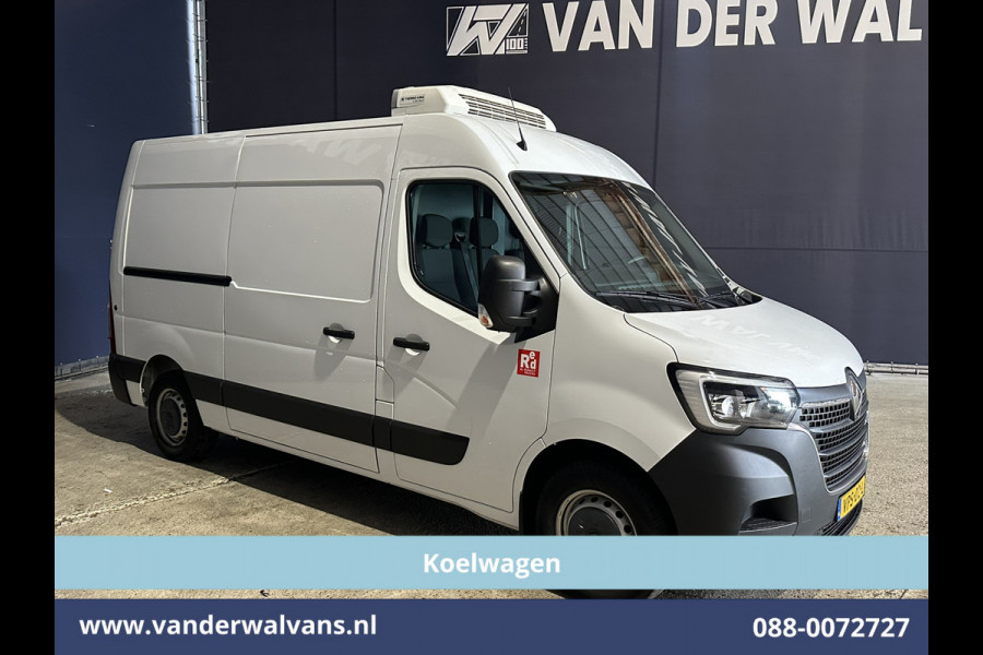 Renault Master 2.3 dCi 136pk L2H2 Koelwagen Thermoking V-300 MAX Vriezen -20°C tot verwarmen + 20°C Dag + Nacht Euro6 Airco | Navigatie Camera, 2500kg Trekhaak, Cruisecontrol, LED, Parkeersensoren, Bijrijdersbank
