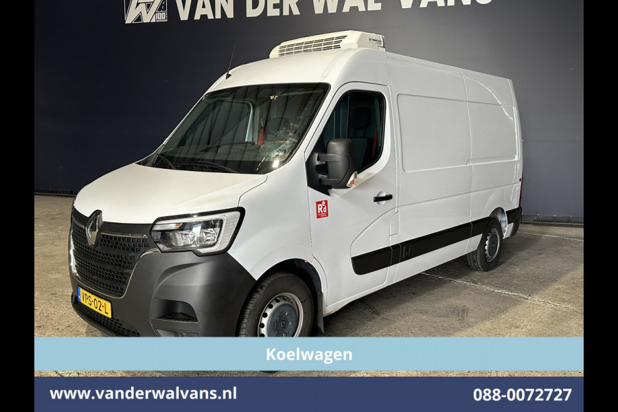 Renault Master 2.3 dCi 136pk L2H2 Koelwagen Thermoking V-300 MAX Vriezen -20°C tot verwarmen + 20°C Dag + Nacht Euro6 Airco | Navigatie Camera, 2500kg Trekhaak, Cruisecontrol, LED, Parkeersensoren, Bijrijdersbank