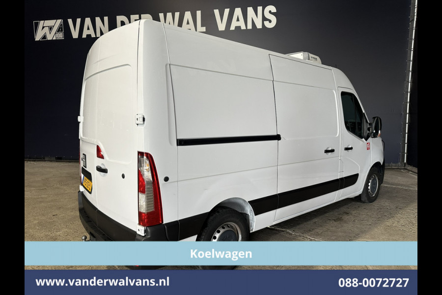 Renault Master 2.3 dCi 136pk L2H2 Koelwagen Thermoking V-300 MAX Vriezen -20°C tot verwarmen + 20°C Dag + Nacht Euro6 Airco | Navigatie Camera, 2500kg Trekhaak, Cruisecontrol, LED, Parkeersensoren, Bijrijdersbank