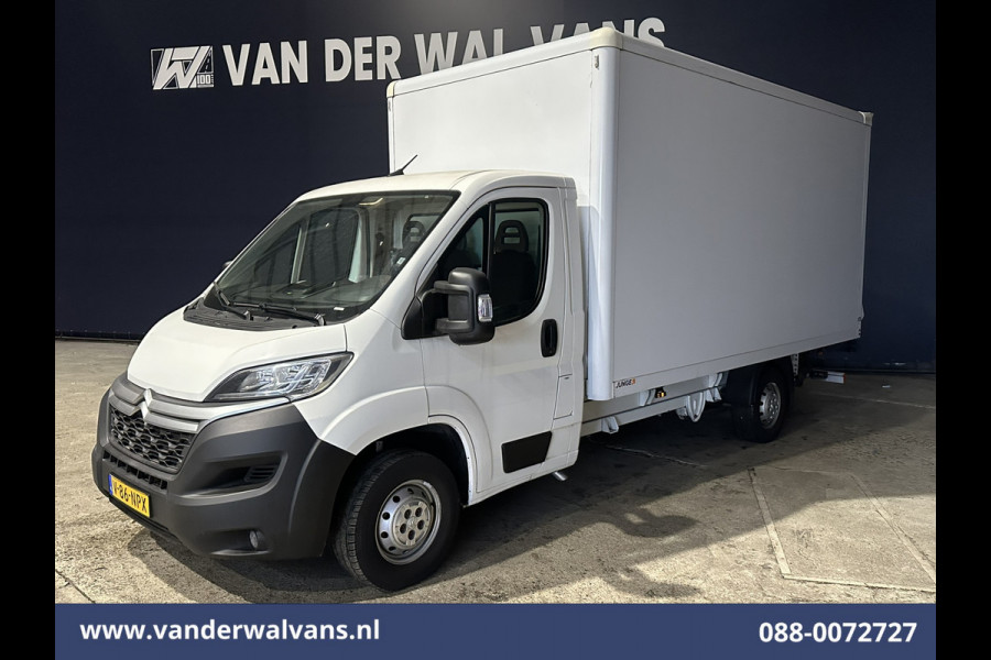 Citroën Jumper 2.2 BlueHDi 141pk Bakwagen 436cm Lang Laadklep Euro6 Airco | 1075kg laadvermogen Bijrijdersbank